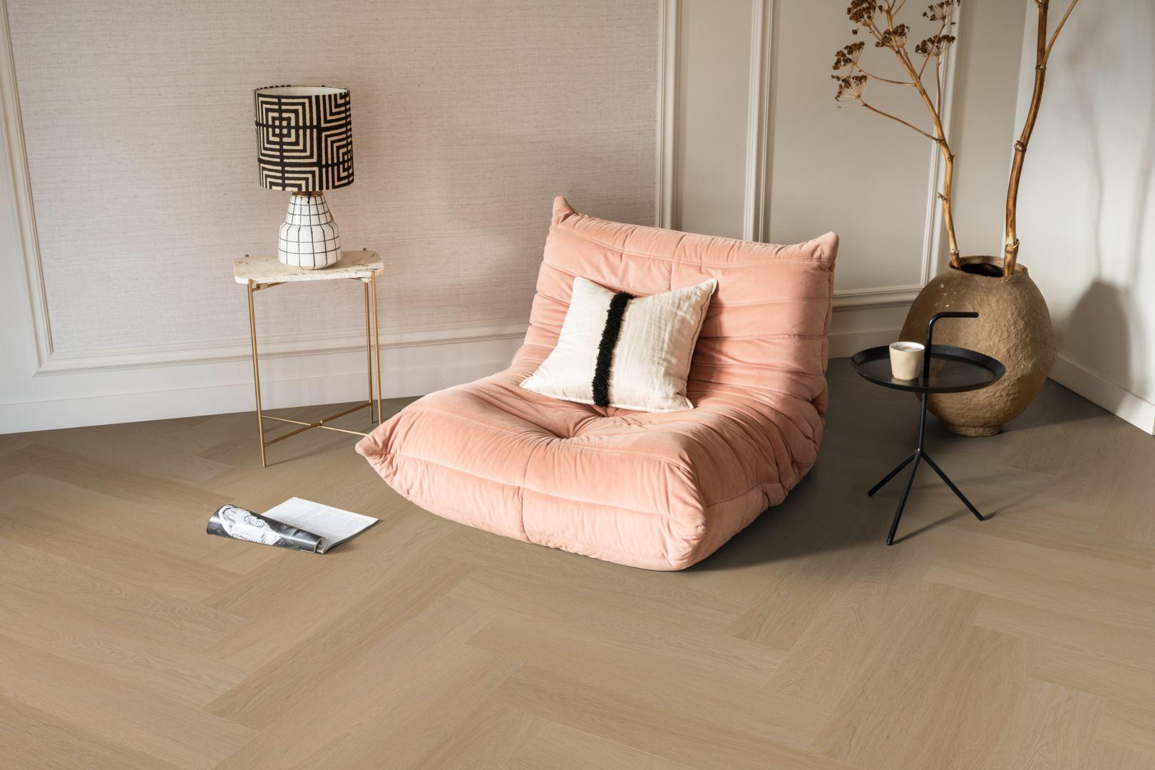 PVC Visgraat - Santorini Natural Oak